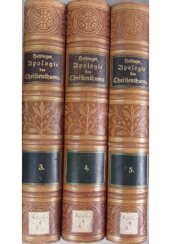 Apologie des Christentyums, Band 3-5,1900r.