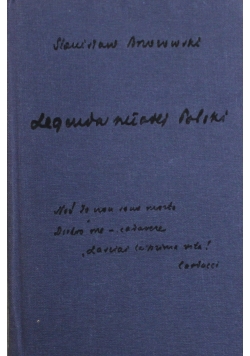 Legenda młodej Polski reprint z 1910 r