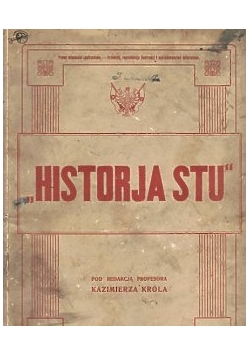 "Historja Stu" 1925 r.