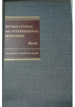 International and Interregional Econimics