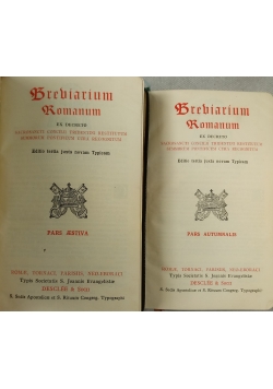 Brevarium Romanum. Pars Autumnalis i Pars Aestiva