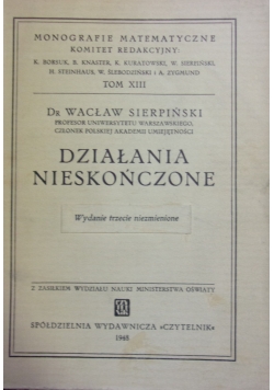 Działania Nieskończone, 1948 r.
