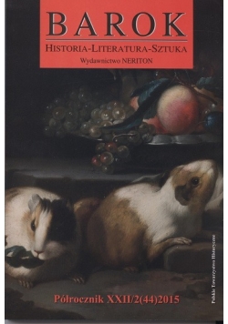 Barok. Historia-Literatura-Sztuka. Półrocznik XXII/2 (44)