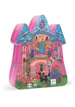 Puzzle w pudełku - Zamek księżniczki