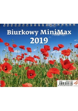 Kalendarz 2019 biurkowy minimax