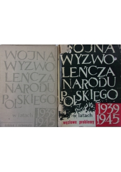 Wojna wyzwoleńcza narodu Polskiego w latach 1939-1945, zestaw 2 książek
