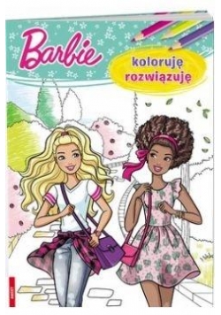 Barbie. Koloruję, rozwiązuję