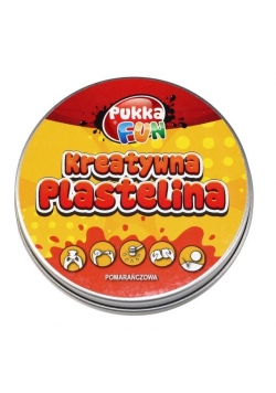 Kreatywna plastelina - standardowa pomarańczowa