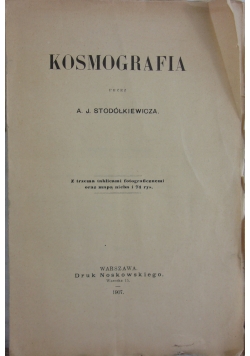 Kosmografia, 1907r.