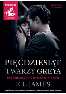 Pięćdziesiąt twarzy Greya okł. Filmowa audiobook
