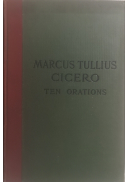 Ten Orations with the letters to his wife, 1903r