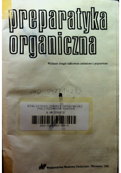 Preparatyka organiczna