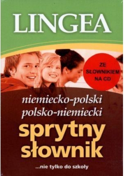 Sprytny słownik niem-pol, pol-niem + CD Lingea