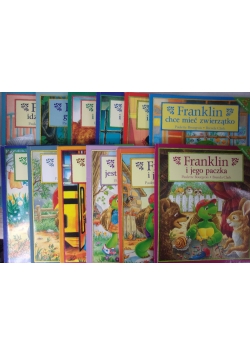 Franklin ,zestaw 12 książek