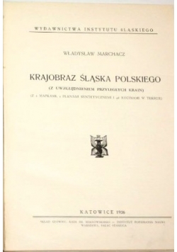 Krajobraz Śląska Polskiego, 1936 r.