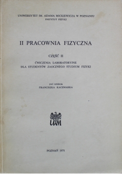 II pracownia fizyczna część II