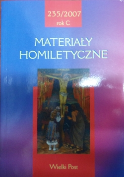 Materiały homiletyczne nr. 235/2007 rok C