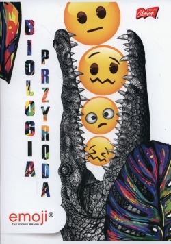 Zeszyt A5 Emoji Biologia w kratkę 60 kartek 10 sztuk