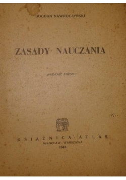 Zasady Nauczania ,1948r.
