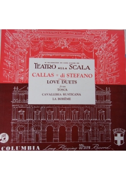 Teatro  alla Scala, plyta winylowa