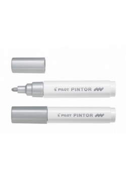 Marker Pintor SW-PT-M srebrny (6szt) PILOT
