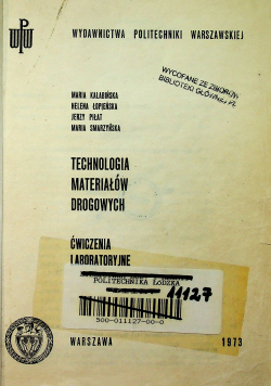 Technologia Materiałów Drogowych