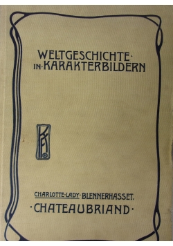 Weltgeschichte in Karakterbildern, 1903 r.