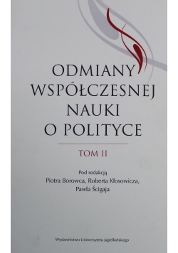Odmiany współczesnej nauki tom 2