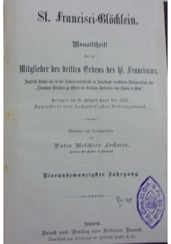 St. Francisci=Glocklein, 1901 r.