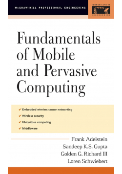 Fundamentals of Mobile and Pervasive Computing