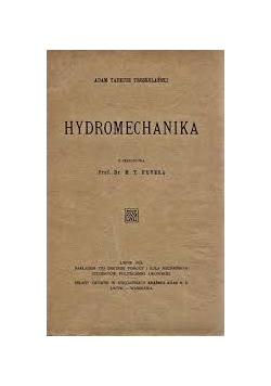 Hydromechanika,1925r.