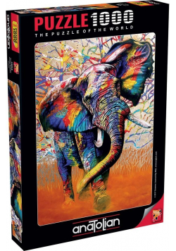 Puzzle 1000 Afrykańskie kolory