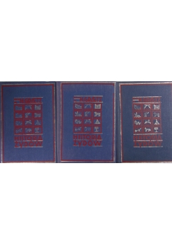 Historia Żydów 3 książki reprint z 1929 r.