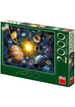 Puzzle 2000 Układ słoneczny DINO