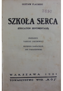 Szkoła serca, 1931r.