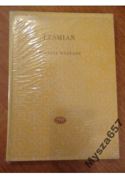 BOLESŁAW LEŚMIAN Wiersze wybrane BP