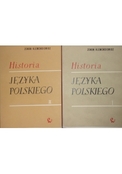 Historia języka Polskiego Tom I - II
