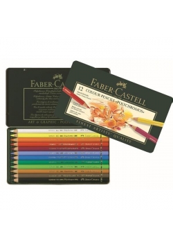 Kredki Polychromos 12 kolorów FABER CASTELL