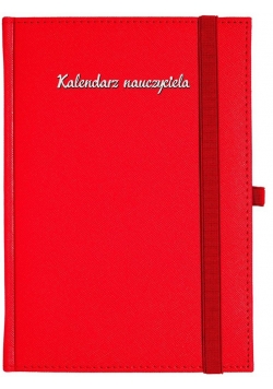 Kalendarz Nauczyciela A5 2018/2019 Cross czerwony