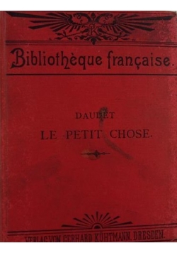 Le Petit Chose Nr 106 1930r.