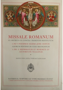 Missale romanum ex decreto SS. Concilii tridentini restitutum, 1935 r.