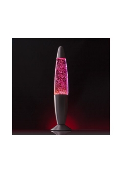 Różowa lampka brokatowa Glitter Lamp