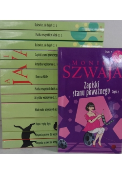 Monika Szwaja zestaw 13 książek