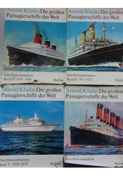 Die grosen passagierschiffe der welt, część I,II , IV i V