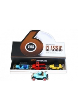Auto retro metalowe 12cm mix