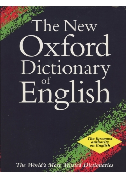 The New Oxford Dictionary of English