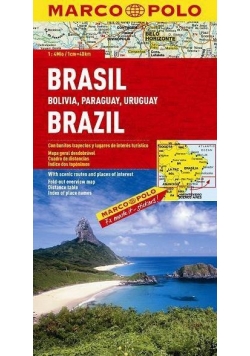 Mapa Drogowa Marco Polo. Brazylia 1:4 000 000