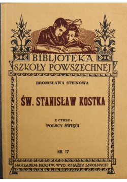 Św. Stanisław Kostka 1933 r.