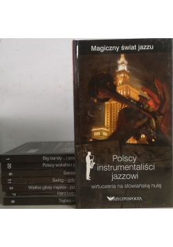 Magiczny świat jazzu, zestaw 8 książek z DVD