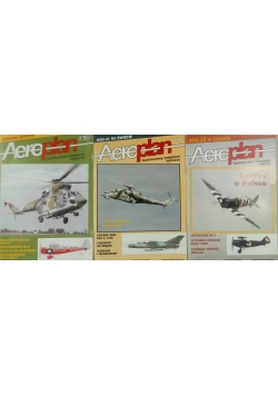 Aeroplan, Zestaw trzech ilustrowanych magazynów lotniczych
